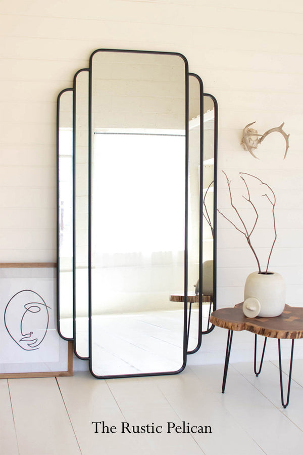  Large Modern Leaning Accent Mirror