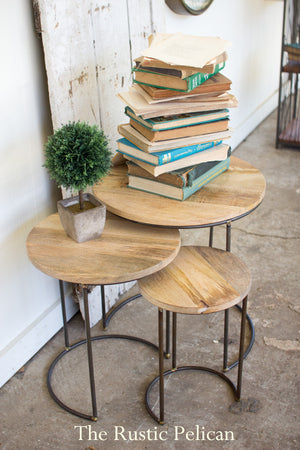 FREE SHIPPING ~ Wooden end table