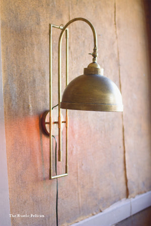 ModernFarmhouse-Wall Sconce-Vintage lighting-Antique Brass