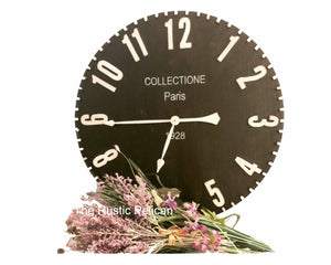  Large Wooden Wall Clock