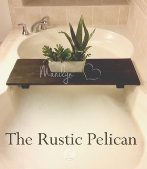Bath Tray -Rustic Home Decor