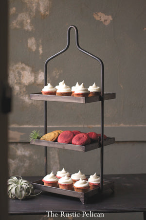 FREE SHIPPING - Rustic Display Dessert Stands