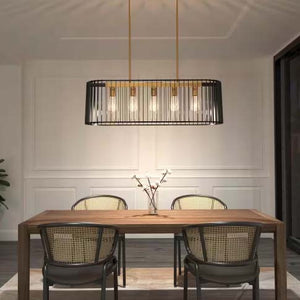 Modern Farmhouse Cage Pendant Chandelier