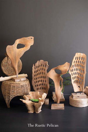 Modern Wooden  Sculptures