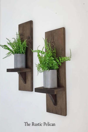 Modern Wooden Wall Sconces