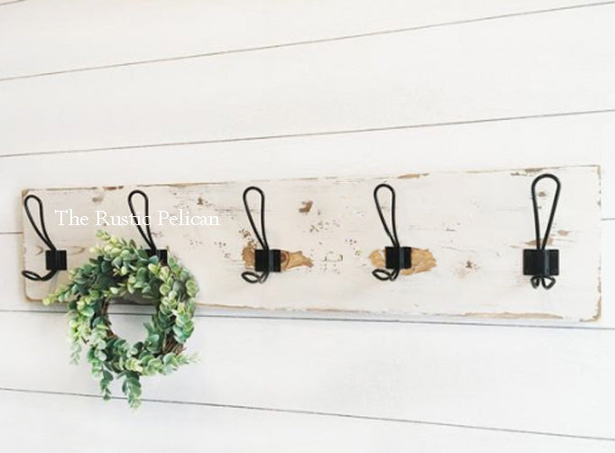 SALE Modern Farmhouse Coat Rack CHOOSE YOUR COLOR