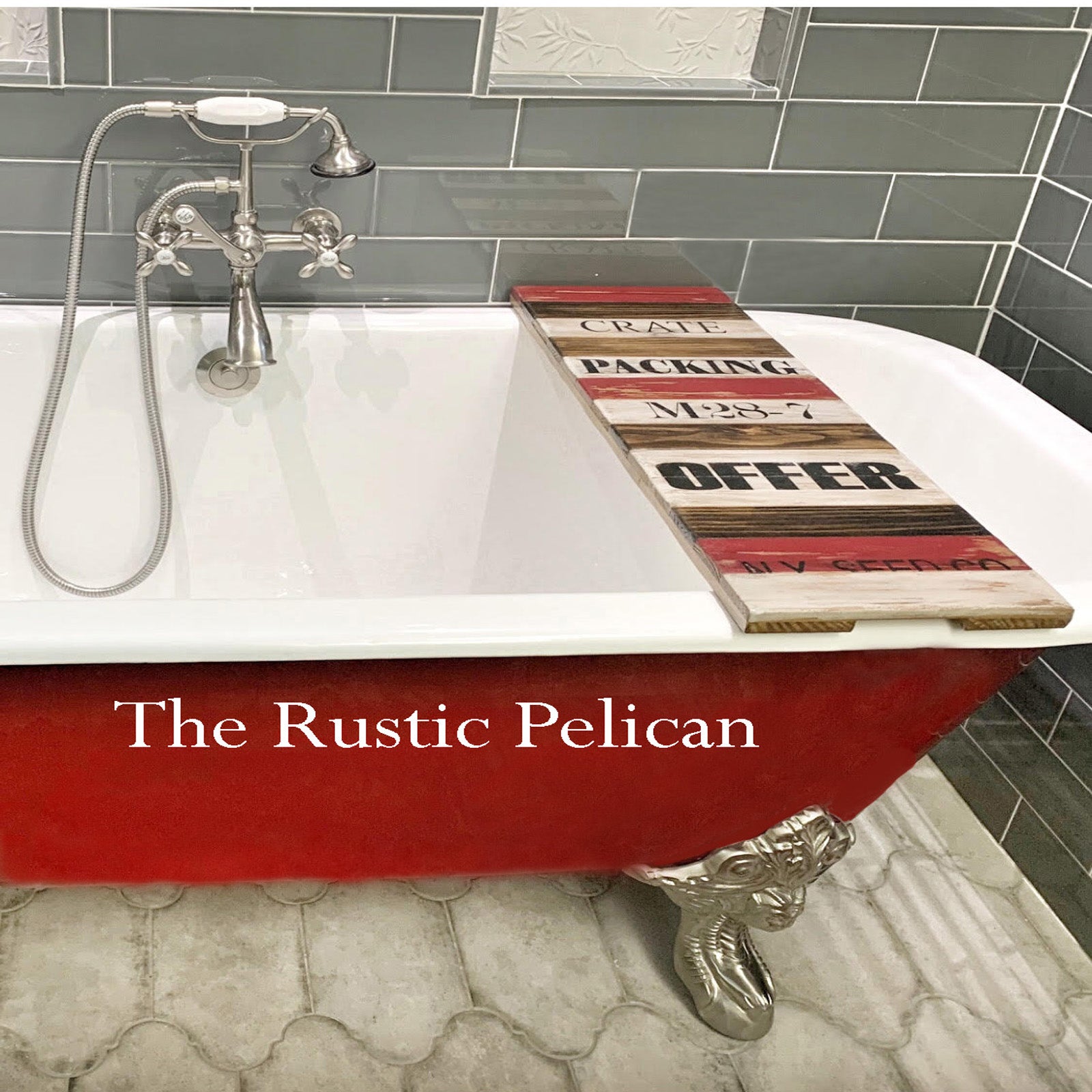 SALE! - Bath Tray-Shower Caddy