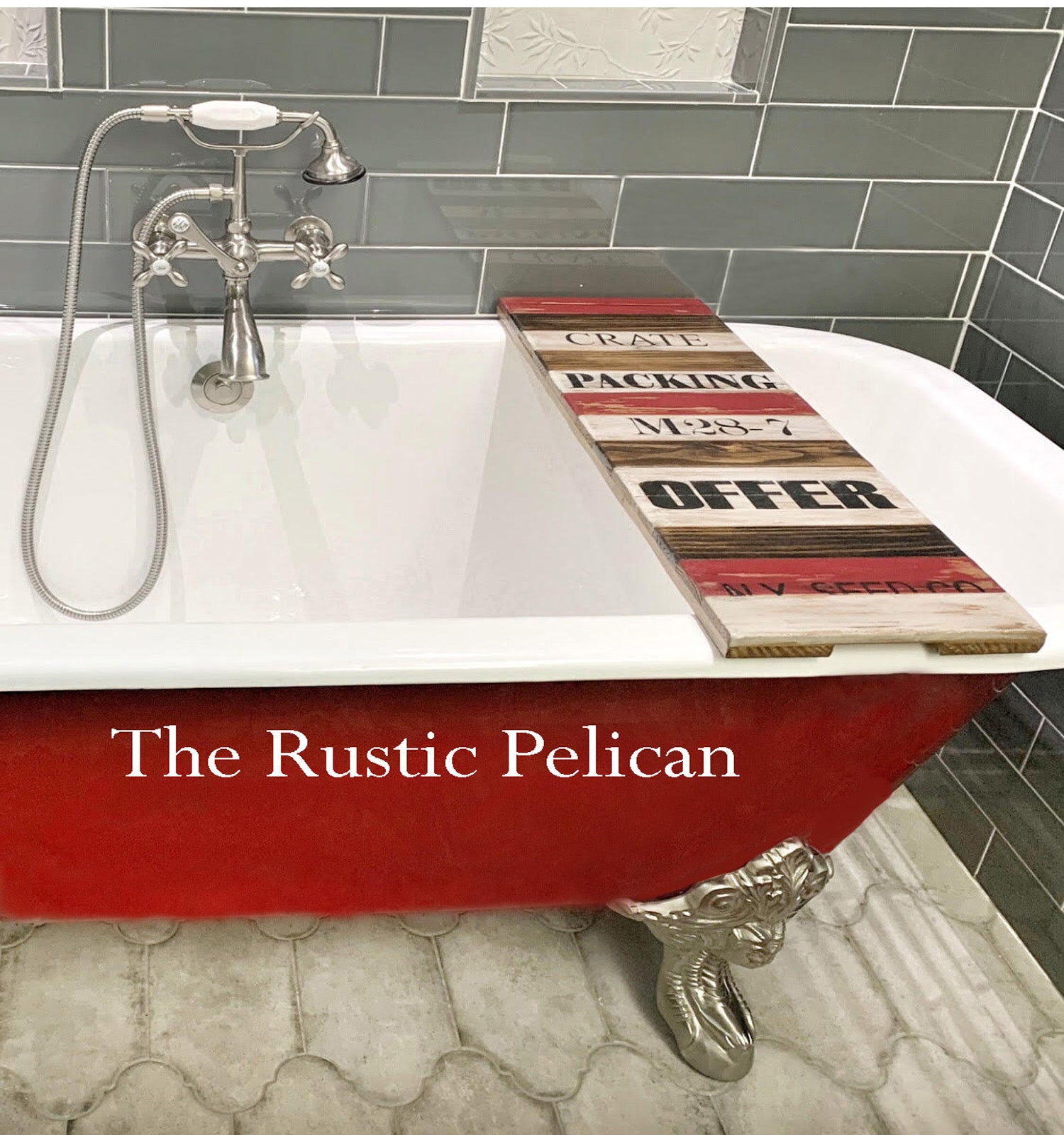 SALE! - Bath Tray-Shower Caddy