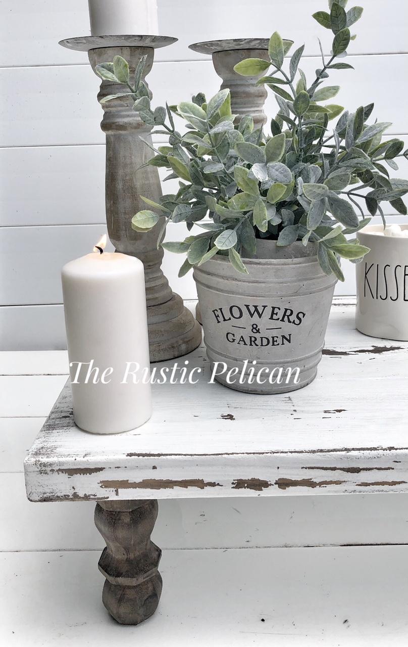 FREE SHIPPING - Reclaimed Wood Farmhouse bed tray-ottoman tray - The Rustic Pelican