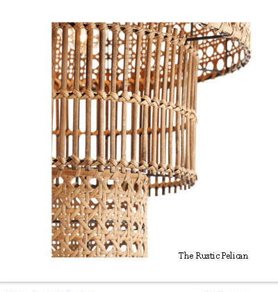 Large Chandelier-Modern Farmhouse-Pendant Light-Bamboo-Free Shipping