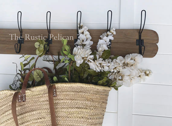 Rustic Farmhouse Wire baskets, Bathroom Storage - The Rustic Pelican