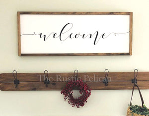 Modern Farmhouse Wall Mounted Wooden Coat Rack