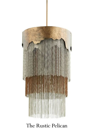 FREE SHIPPING - Large Modern Bohemian  Chandelier