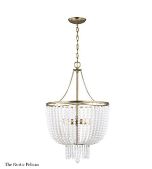 FREE SHIPPING - Modern Bohemian Beaded Chandelier