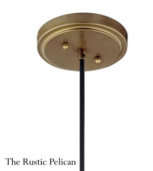 Modern Brass Metal Pendant Light