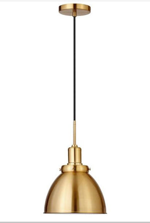 Natural Brass Pendant Light