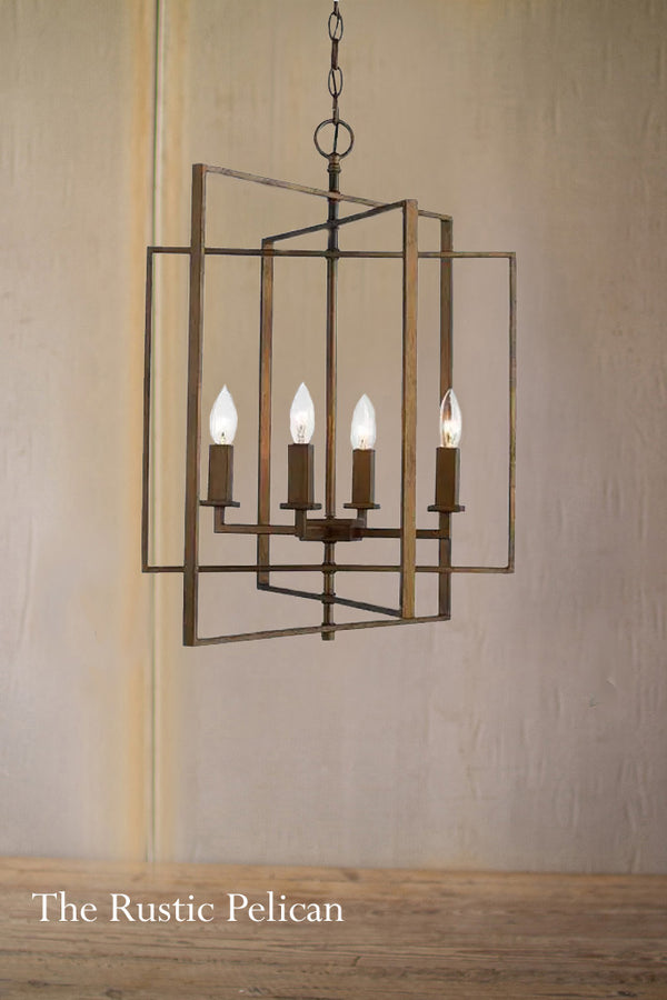 FREE SHIPPING - Modern Farmhouse Chandelier