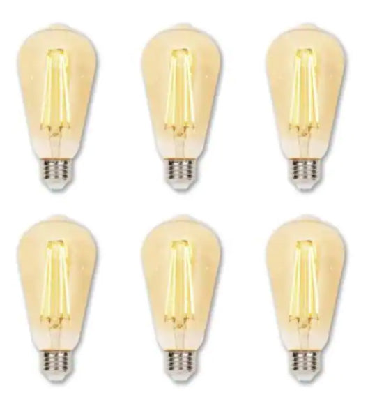 FREE SHIPPING - Light Bulbs-Vintage Style Designer Bulbs (6 PACK)