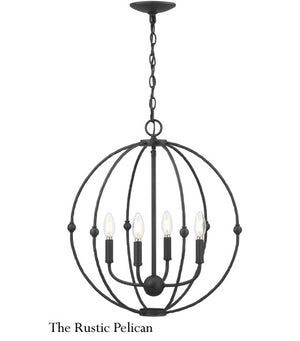 Rustic Chandelier Modern Farmhouse Lighting