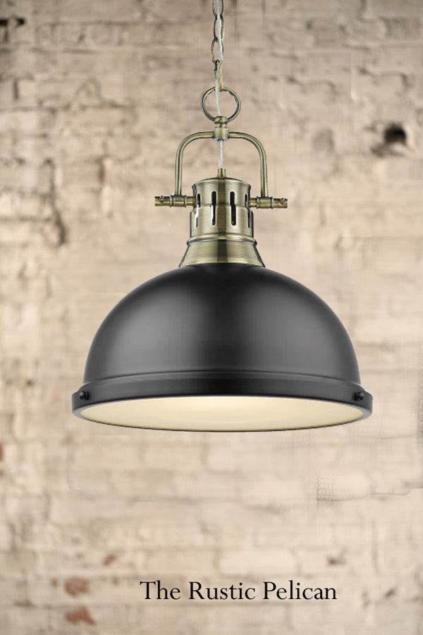 Modern Rustic Farmhouse Pendant Light