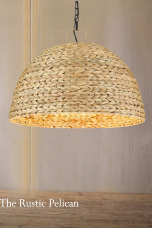 FREE SHIPPING - Modern Rustic Handwoven  Chandelier