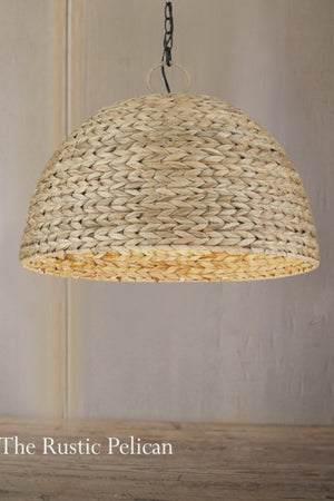 FREE SHIPPING - Modern Rustic Handwoven  Chandelier