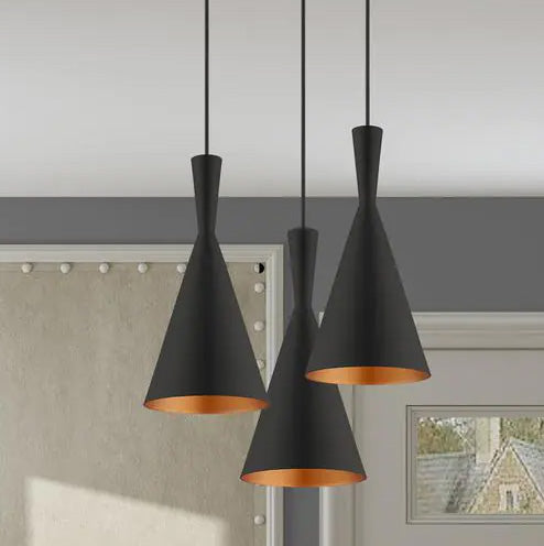 Modern black hanging light new arrivals