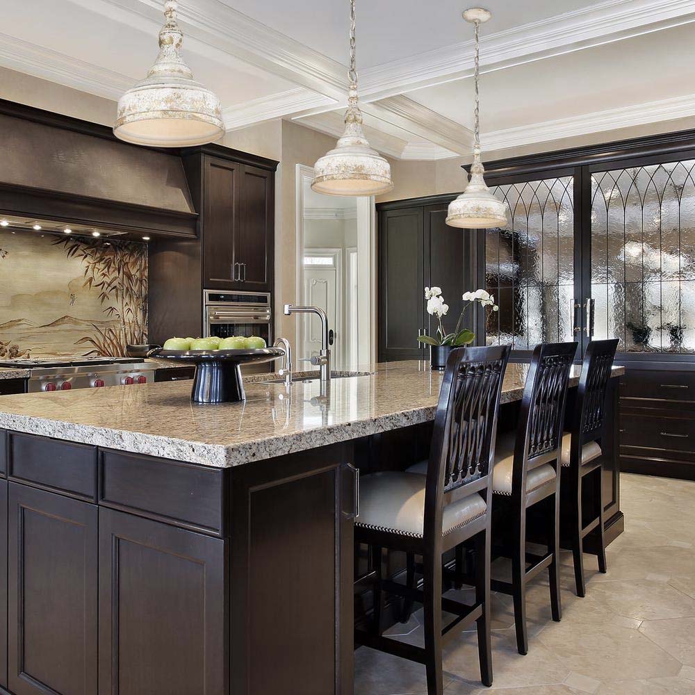 FREE SHIPPING ~ Modern Farmhouse Chandelier Rustic Antique Ivory