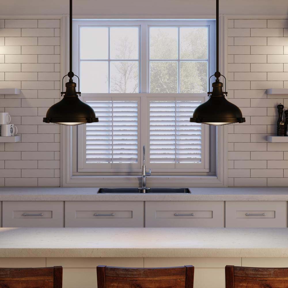 FREE SHIPPING ~ Modern Farmhouse Industrial Pendant Light