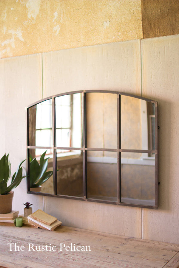 Window Mirror Rustic Small Sale-Mirror-Mirrors-Wall Decor-Farmhouse-Rustic-Modern-Free Shipping ...