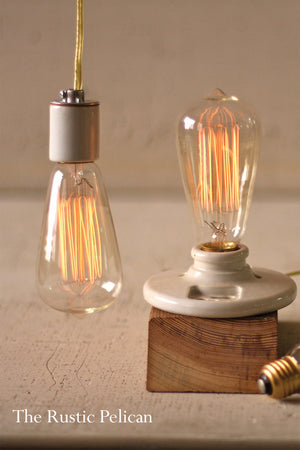 Vintage Style Designer 60-Watt Equivalent  LED Light Bulb