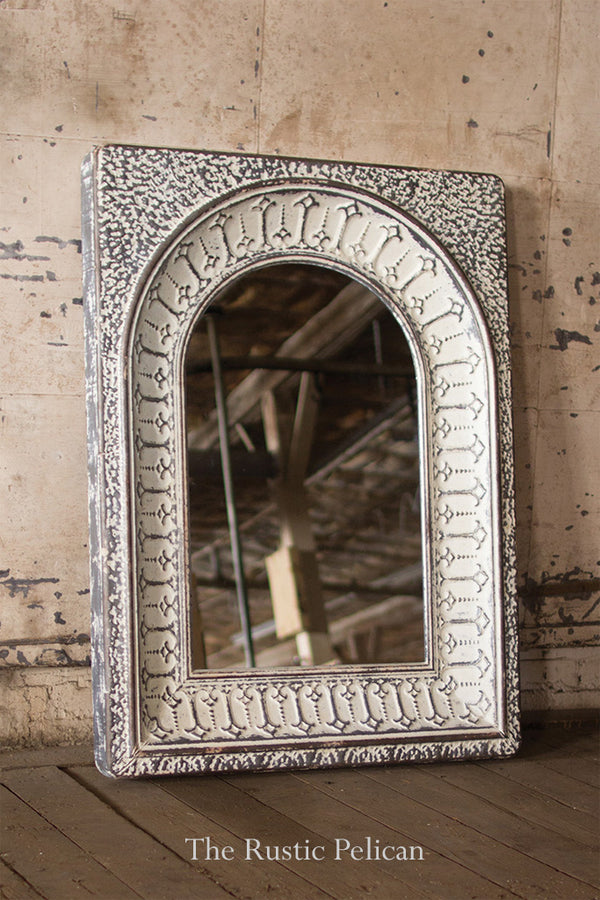 Large Modern Farmhouse Leaning Mirror