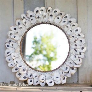 Nautical-Wall Decor-Shell-Mirror