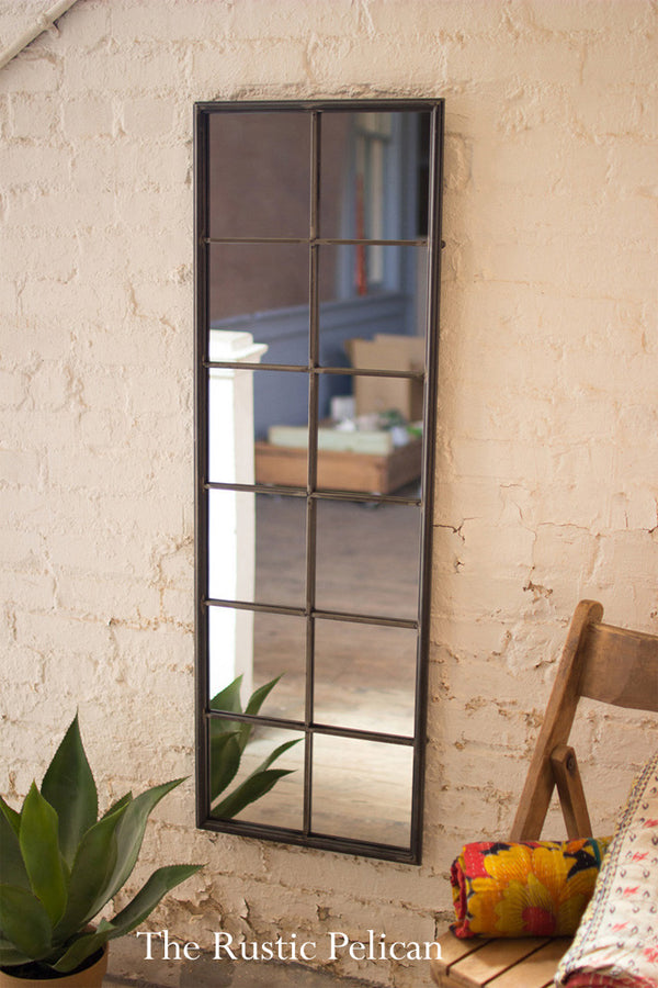 Mirror - Modern Farmhouse Framed Metal Window 