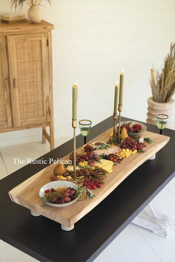 Charcuterie Tray Modern Giant Wood Tray