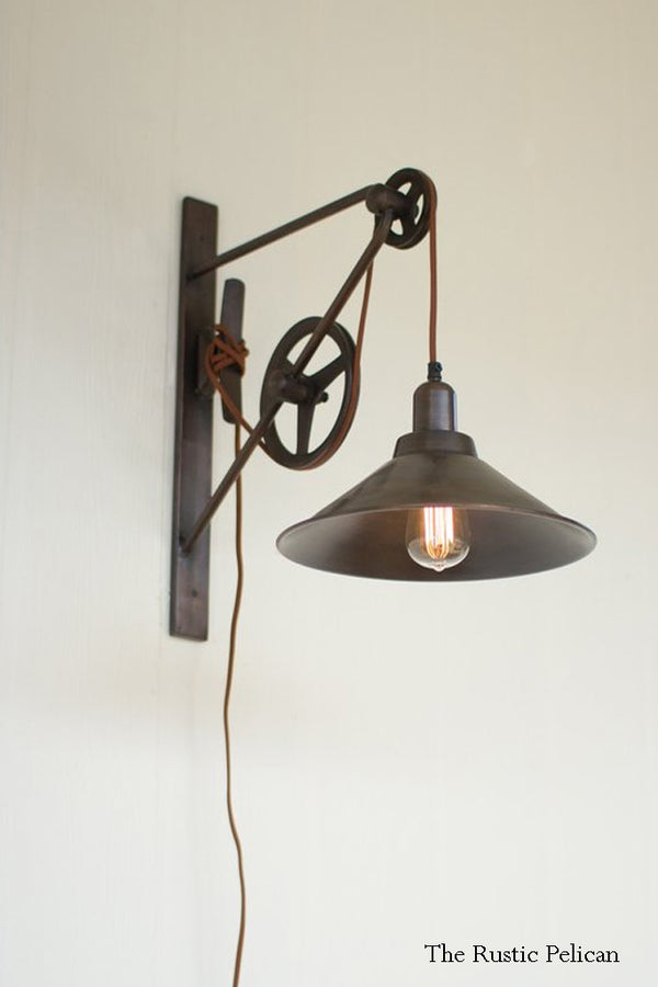 Modern Industrial Lighting, Rustic Wood Metal, Rustic Farmhouse lighting,