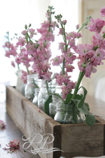 FREE SHIPPING! Rustic farmhouse wooden planter Centerpiece