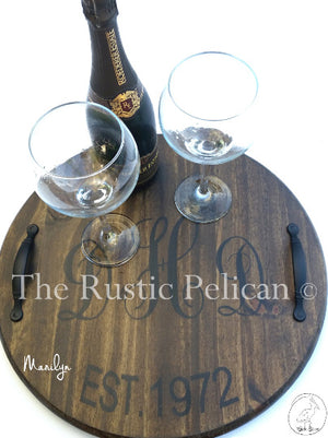 Personalized Wedding gifts - Serving Tray 