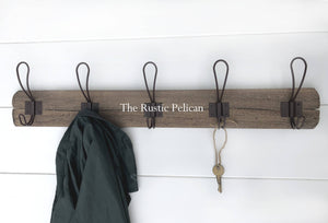 Vintage wood Coat Rack 