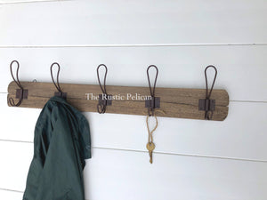 Vintage wood Coat Rack 