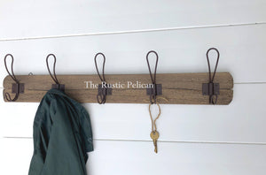 Vintage wood Coat Rack 