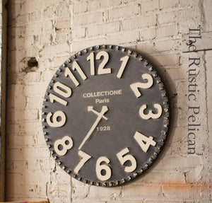 Clock- Large Wooden Wall Clocks