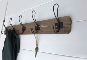 Vintage wood Coat Rack 