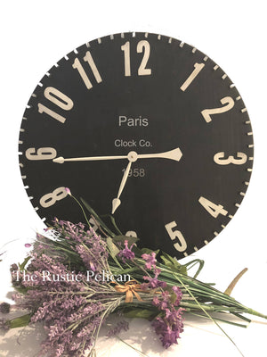  Large Wooden Wall Clock