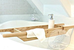 Bathroom Decor - Wood Bath Tray