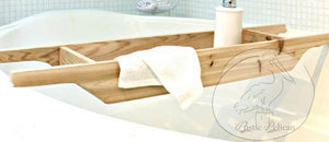 Bathroom Decor - Wood Bath Tray