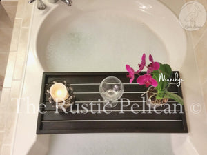 FREE SHIPPING! - Modern Rustic Wooden Bath Tray