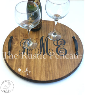 Personalized Gifts- Wooden Serving Tray