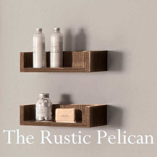 Floating shelves, Reclaimed Wood shelves - The Rustic Pelican