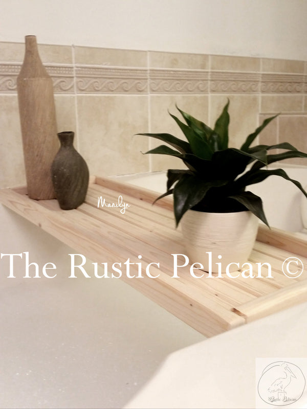Bath tray, Rustic, Farmhouse, Modern Farmhouse, Bathroom, Bath, Home ...